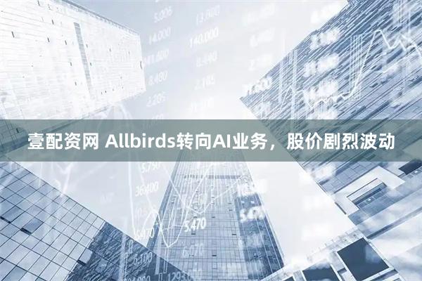 壹配资网 Allbirds转向AI业务，股价剧烈波动